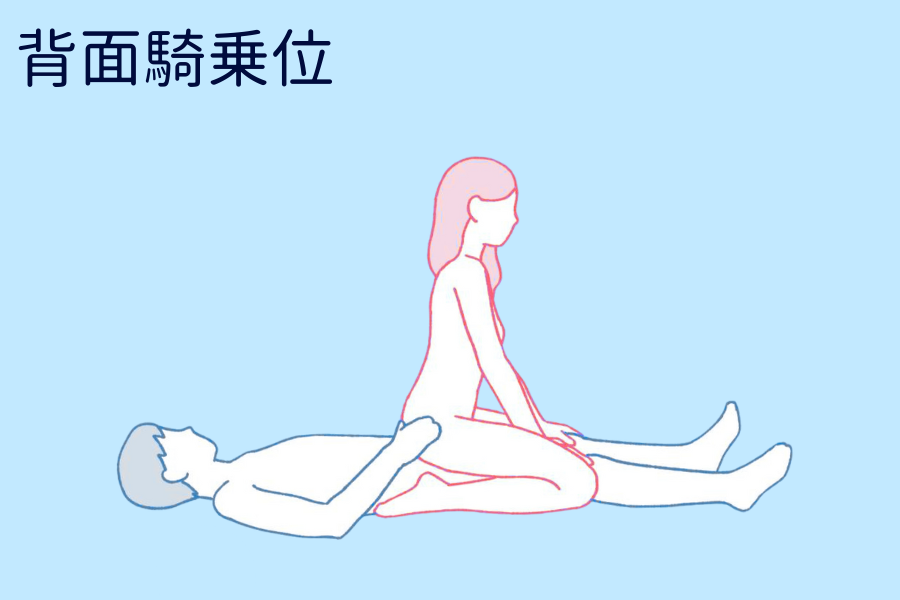 背面騎乗位